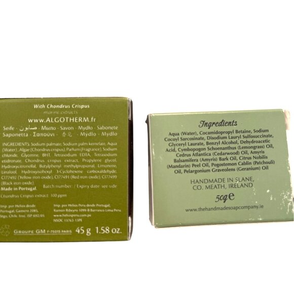 Luxury Soap Clarins Elemis Handmade Facial Bath Body Spa Travel Mini Set of 6 - Picture 9 of 11